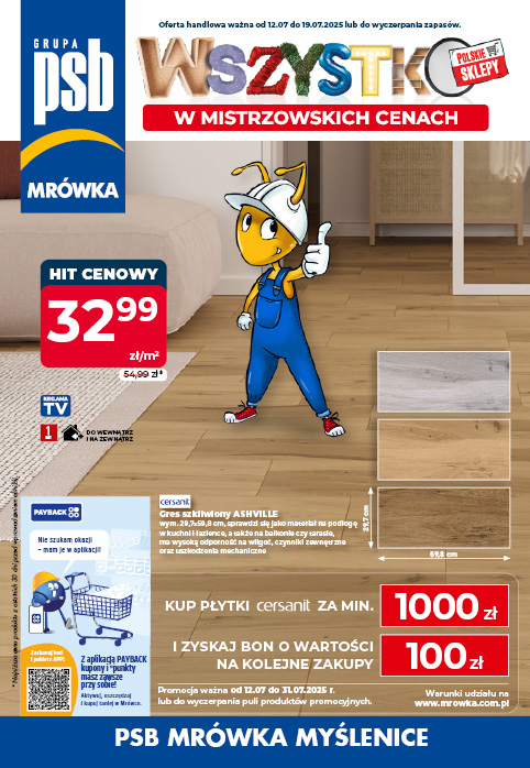 gazetka promocyjna psb mrowka