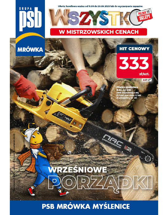 gazetka promocyjna psb mrowka